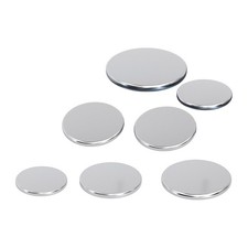 304 Stainless Steel Round Discs Laser-Cut Plates,  6-80mm, Durable Metal Circles