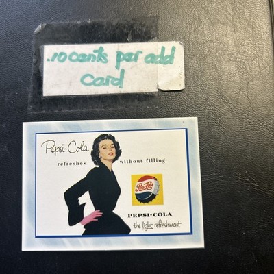Jb8c Pepsi Cola 1994 Dart #86 Promise 1954 Actress Polly Bergen