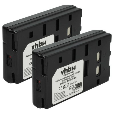 2x Akku für Sony CCD-TR400 CCD-TR360 CCD-TR401E CCD-TR44 CCD-TR420E 2000mAh 6V