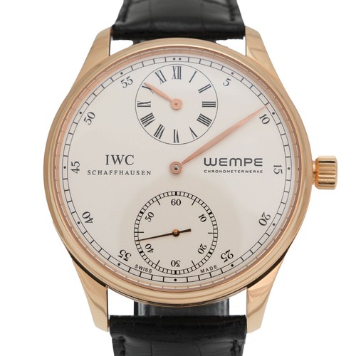 Regolatore IWC Wempe ref. 5443-03 serie completa 2005 - Foto 1 di 5
