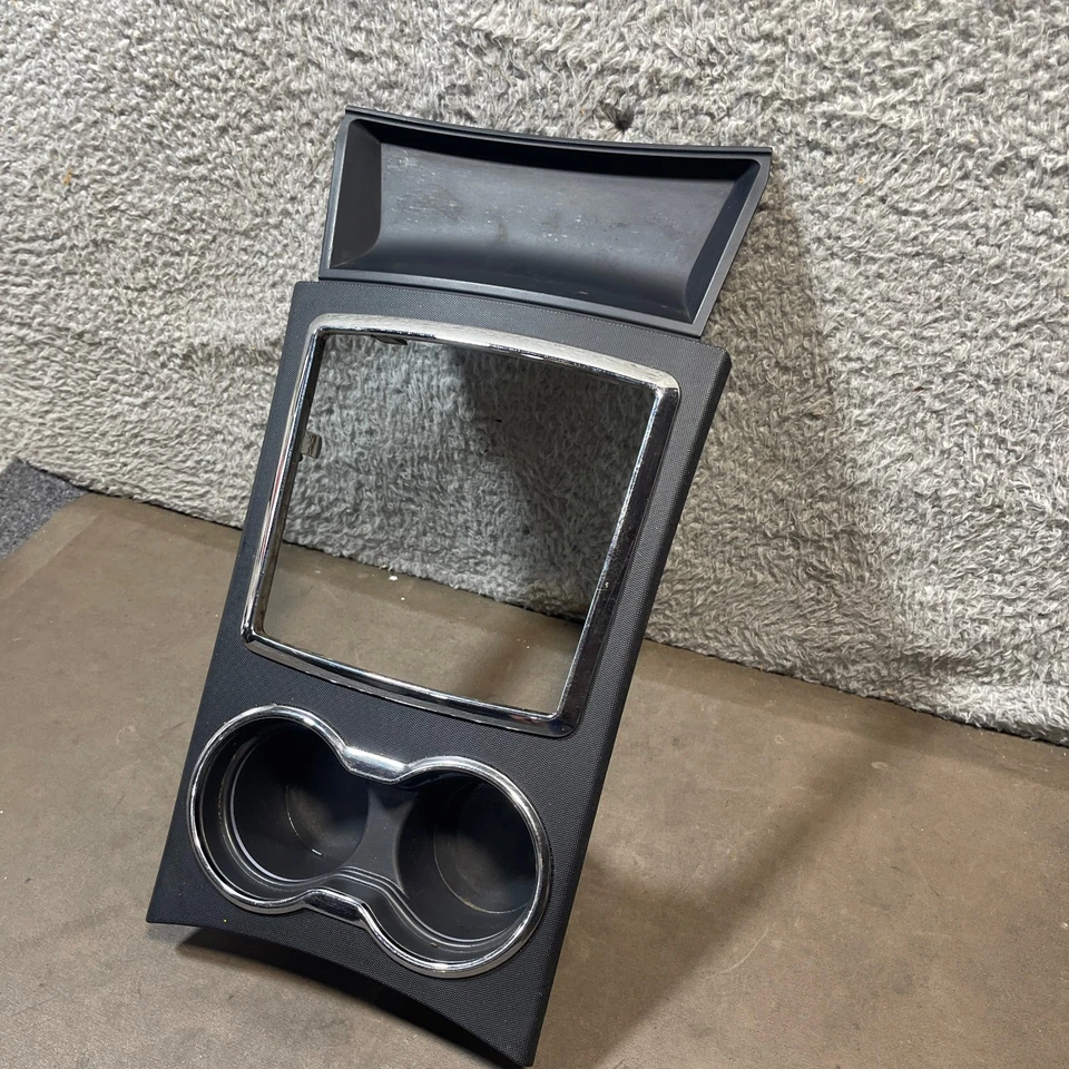 CHRYSLER 300 C SRT8 FIBRA DE CARBONO CONSOLA CENTRAL BANDEJA PORTAVASOS OEM 08-10 Foto 3 de 4