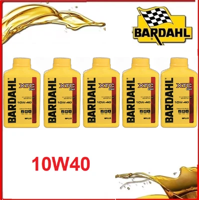 OLIO MOTORE BARDAHL 10w40 OLIO MOTO XTC C60 10W40 5 LITRI BARDAHL