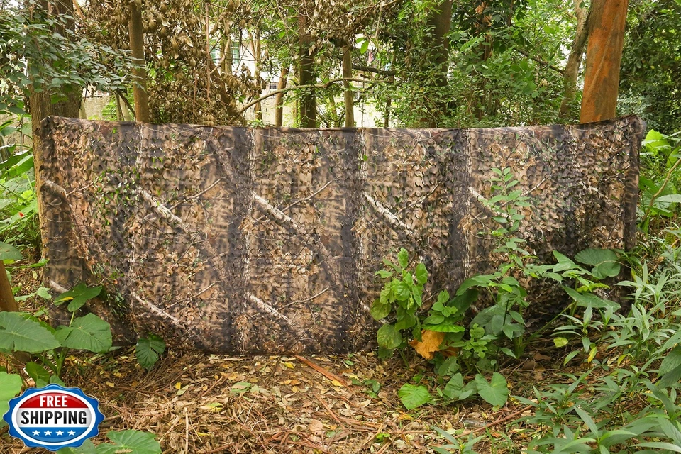 AUSCAMOTEK Camo Netting Camouflage Net Deer Blinds Material for Ground Portab - Image 3 of 4