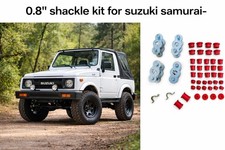 Shackles Set New Gen 0.7 Inch Lift For Suzuki Samurai Sj410sj413 Santana