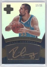 2012-13 Panini Innovation Innovative Ink Gold 17/25 Ryan Anderson #6 Auto 4a1
