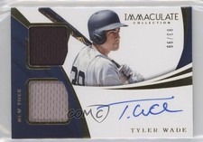 2018 Panini Immaculate Rookie Dual Materials 83/99 Tyler Wade #RDM-TW Auto y8h