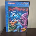 Namco Splatterhouse 2 Sega Genesis Game COMPLETE with Manual and Original Case