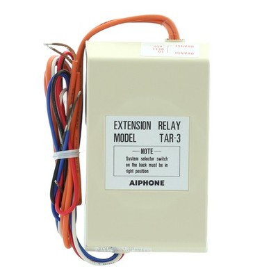 AIPhone TAR-3 Signaling Device Extension Relay with System Selector Switch