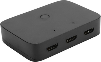USB HDMI KVM Switch 2 Port, Ultra HD Unterstützung 3840x2160 bei 30Hz, HDMI 1.4 2in1out