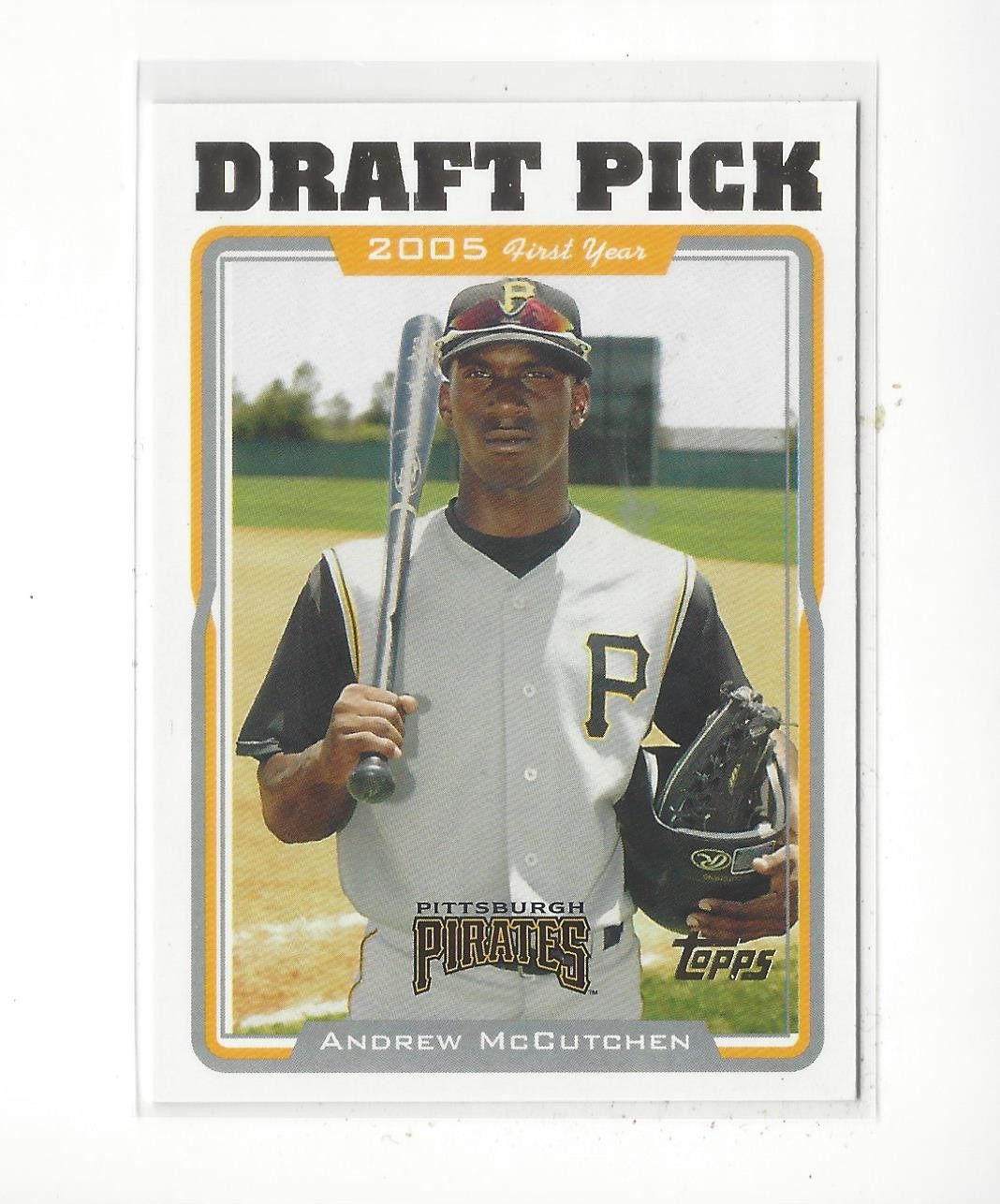 2005 Topps Update #329 Andrew McCutchen RC Rookie Pirates Phillies 