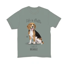 Beagle Unisex 100% Cotton T-Shirt - Super Soft & Comfortable, XX-Large