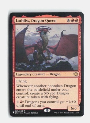 Lathliss, Dragon Queen 41 Magic Game Night 2019 MTG NM