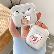 BuBu Dudu AirPods Case Cute Cartoon Couple Earphone Cover For Apple Pro 4 3 2 1