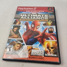 Marvel: Ultimate Alliance Special Edition Greatest Hits Playstation 2 No Manual