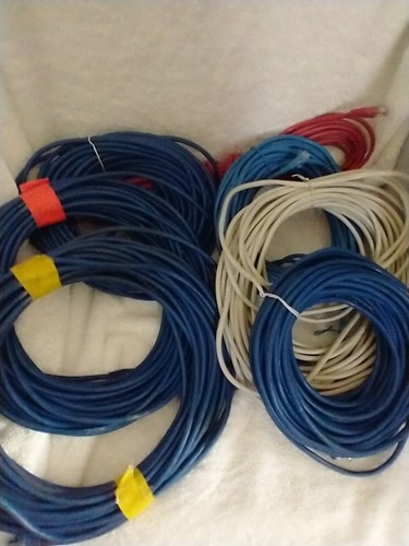 Ethernet Network Cables - Approx 50' - Over 12 cables - Photo 2/4