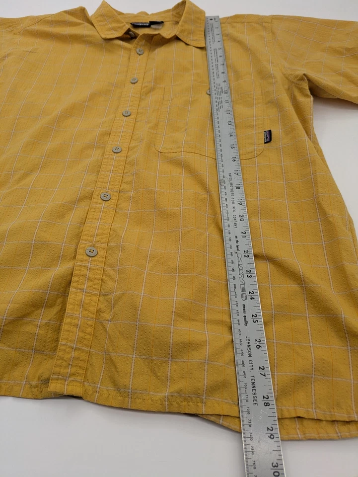 PATAGONIA  mens L puckerware summer camp shirt A/C quick dry ultralight no iron - Image 2 of 4