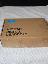 Fingerprint Keyless Entry Door Lock with Handle Set Electronic Keypad Deadbolt E