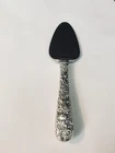Kirk & Son Stieff Sterling Silver Repousse 6-1/2" Cheese Server Stainless Blade