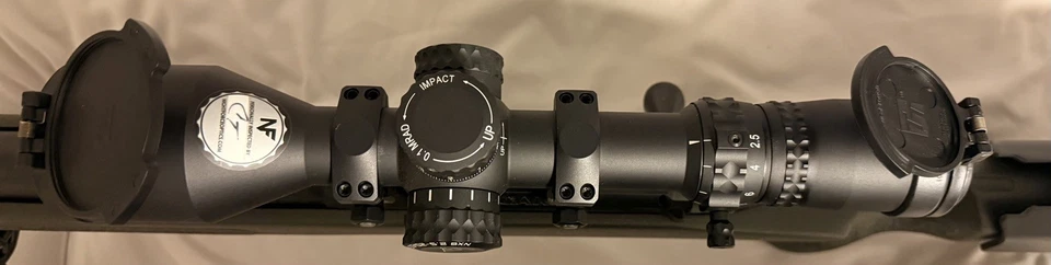 NIGHTFORCE NX8 2.5-20x50mm 8X Zoom Range F1 Illuminated Moar Riflescope - Image 2 of 4