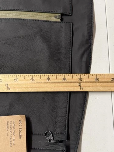 VIKTOS Actual WP Leather Jacket Men's Small Waterproof Tactical Carry Pockets image 16