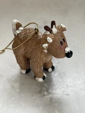 The Encore Group 2001 Doe Reindeer Christmas Ornament