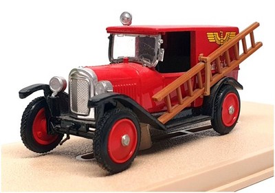 Eligor 1/43 Scale 1095 - 1925 Opel Laubfrosch Pompiers Rudesheim - Red