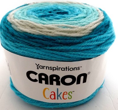 Kaleidoscope Hues Caron Cake Yarn Faerie Cake 2 balls 383 Yards New #4 Medium