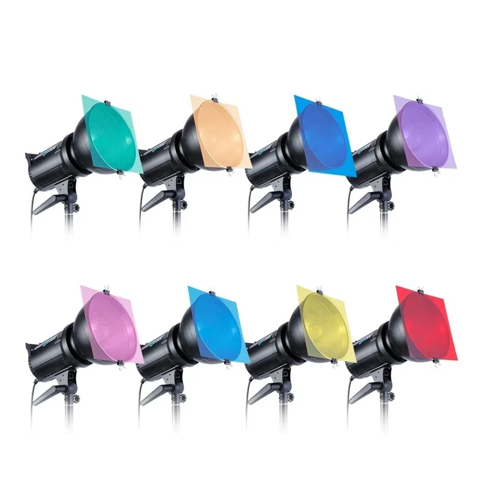 2PACK Neewer 12x12" Color Correction Lighting Gel Filter Set If 8/each (Shelf4) - Image 2 of 4