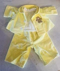 Cabbage Patch Kids Yellow Corduroy 3 pc Outfit 1980s Coleco