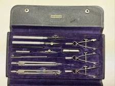 Vintage Dietzgen Constructor Drafting Set In Original Case Germany 