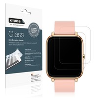 2X Schutzfolie FüR Kalinco CS201C Smartwatch Matt - Anti-Shock 9H Folie Dipos