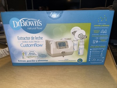 Dr. Brown s Customflow Double Electric Breast Pump (BF100) (Brand New & Sealed)