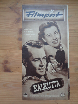 Filmprogramm FP 178  Kalkutta / Calcutta  2.  Alan Ladd, G.Russell