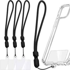 ZWZY Cell Phone Lanyard Strap Holder for around the Hand with Wrist Tether Tab f