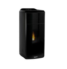 LAMINOX TLB28IRS STUFA A PELLET Victoria Idro Lux Black Line 28kW NERO LUCIDO