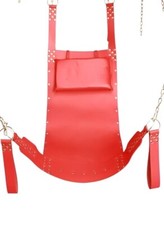 Premium Leather Sex Swing Sling Hammock for Sex Adult Play Room Fun