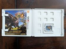 Monster Hunter 4 Ultimate Original Case Cover Manual Nintendo 3DS FREE SHIPPING