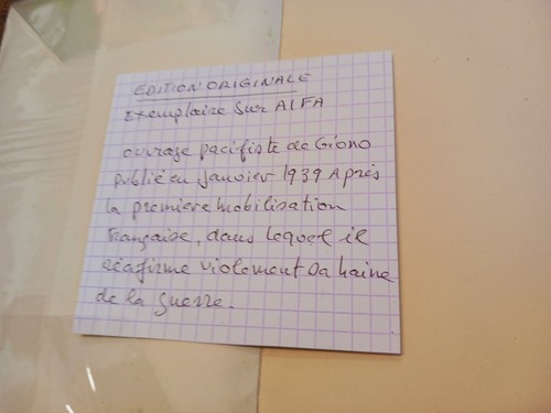 Précisions Jean Giono vivre libre 2 édition originale exemplaire sur Alfa - Photo 2/2