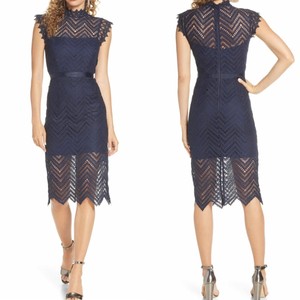 bardot imogen lace sheath