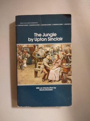 Jungle by Upton Sinclair (1981/1906 mass market paperback reprint) -C3