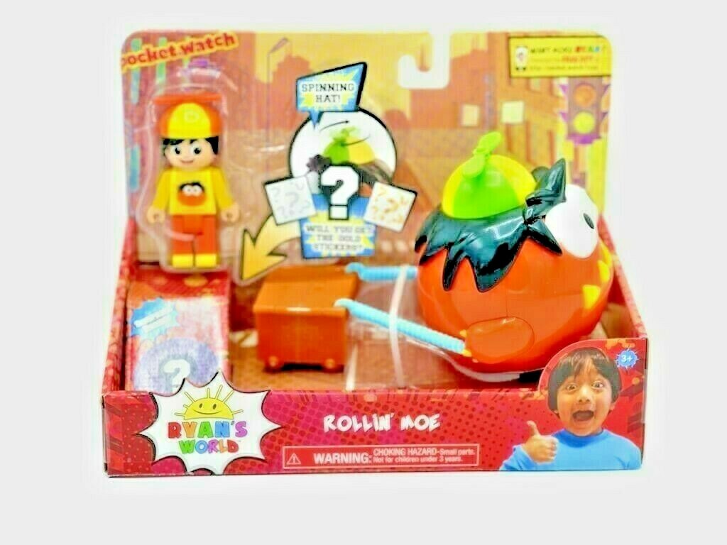 🔥Ryan's World Rollin' Rolling MOE Playset Figure & Surprise ✨✨ GREAT PRICE ✨✨