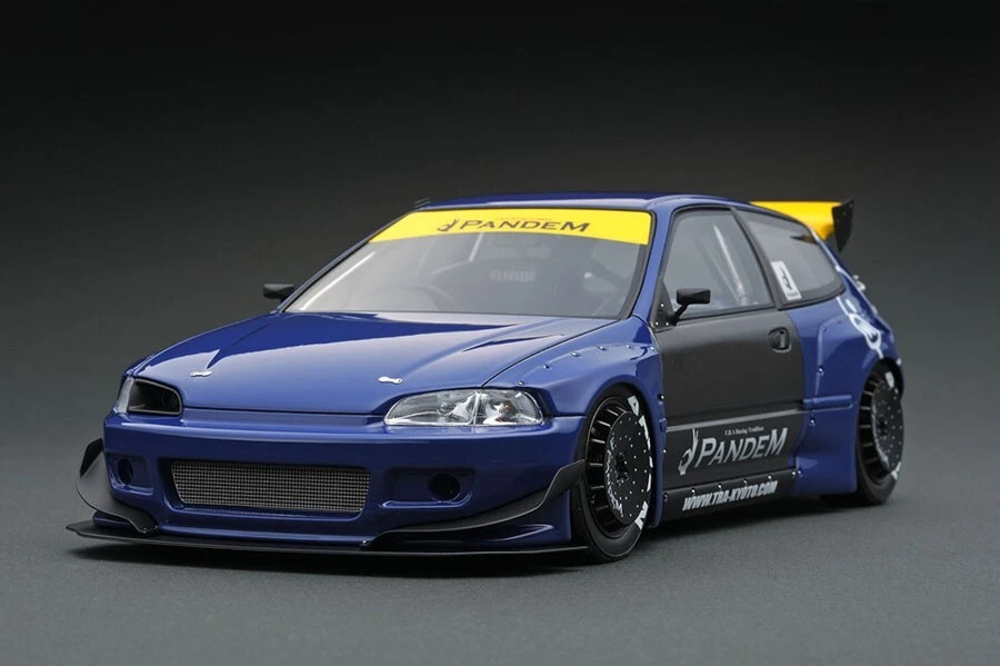 注目のブランド イグニッションモデル 1/18 EG6シビック IG1051 ブルー