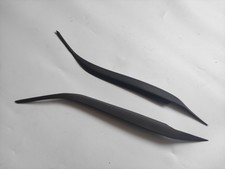 Unpainted Frp Headlight Eyelids Eyebrows For 2004-2009 Mazda Axela 3 M3 Sedan 4d