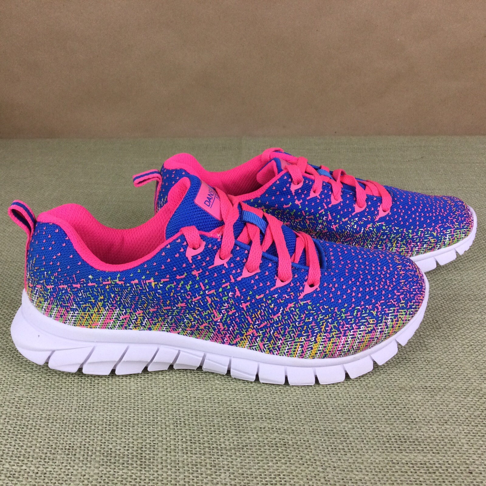 DANSKIN NOW Women’s Colorful Knit Sneakers Activewear Lightweight Shoes