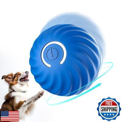 PAKESI Interactive Dog Toys,Durable Active Wicked Ball,Automatic Moving  Bounc