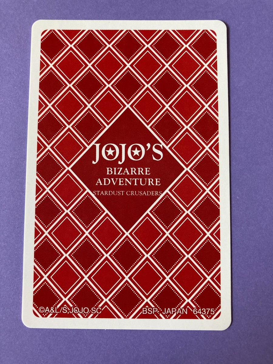 ZZ Dia 6 JoJo's Bizarre Adventure Playing Card Trump Japanese | eBay
