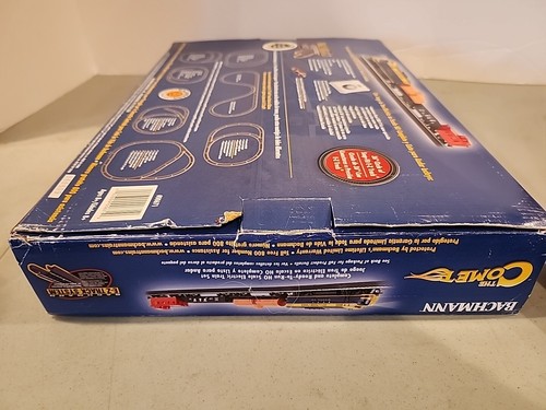 SOLO SCATOLA Bachmann The Comet Santa Fe E-Z Track HO treno elettrico set 00671 RARO - Foto 4 di 5