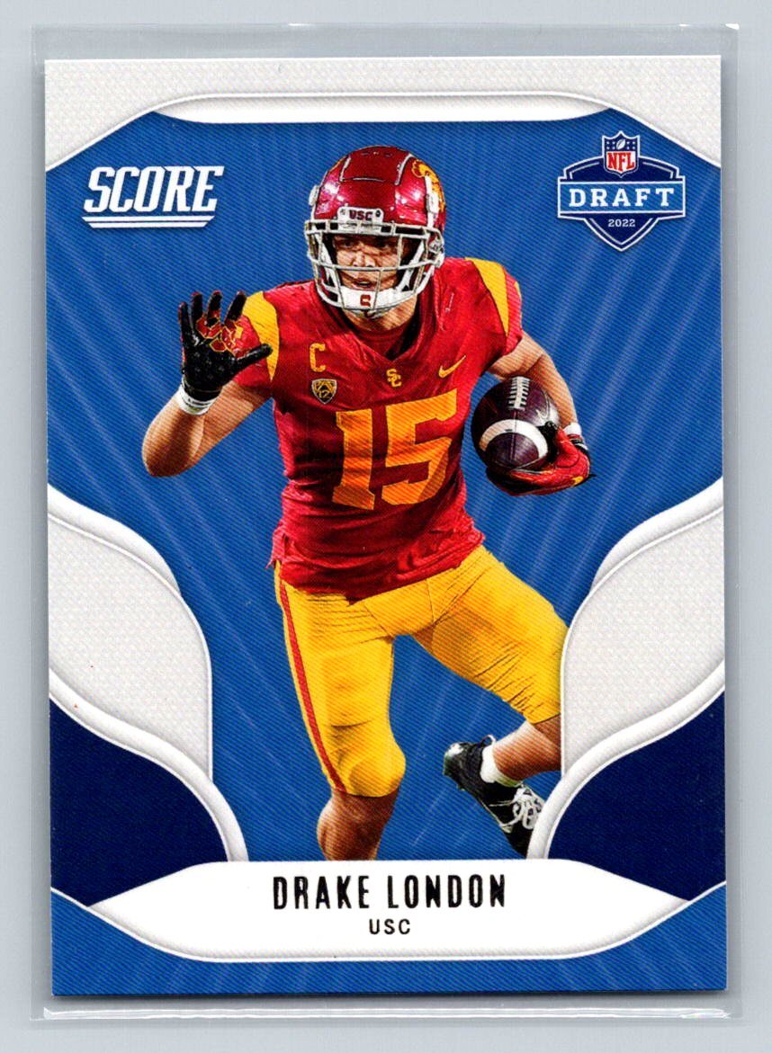 2022 Score #D18 Drake London NFL Draft
