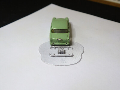Minic Autobahn M1543 Humber Super Snipe 3D Druck Bumper Set in Silber. 3DPD
