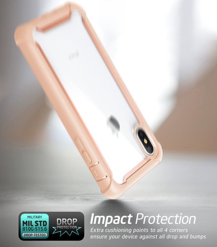 iPhone X / XS Case i-Blason Ares Cover Built-in Screen Protector For iPhone 10 - Picture 47 of 50